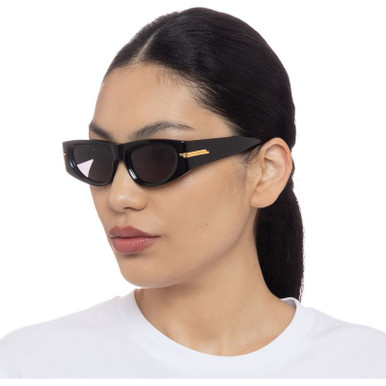 Buy Bottega Veneta BV1144S Black/Grey | Afterpay | Klarna