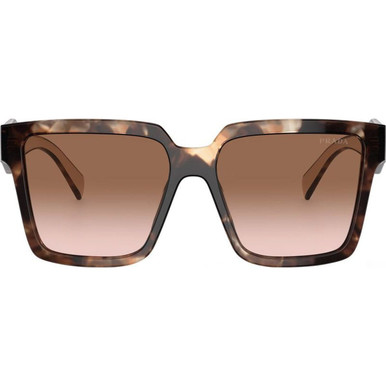 Prada PR24ZS - Caramel Tortoise/Brown Gradient Lenses