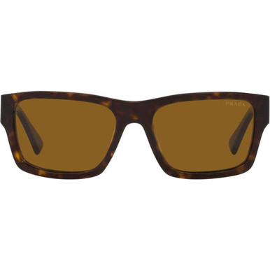 Prada PR25ZS - Tortoise/Brown Glass Lenses 56 Eye Size
