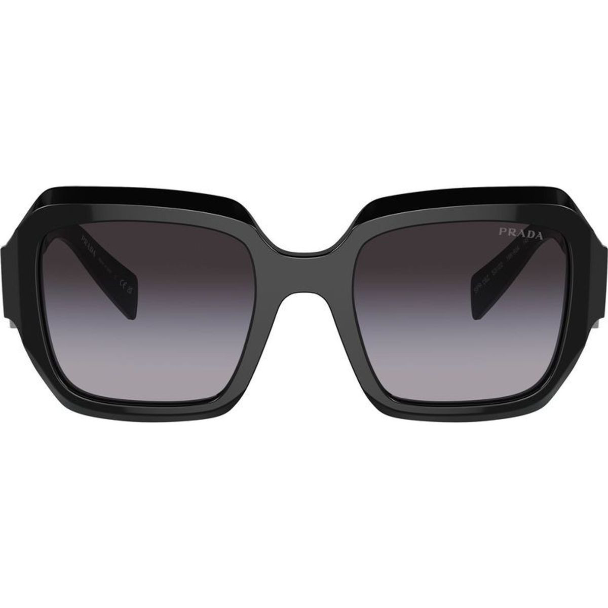 Shop Prada PR28ZS Sunglasses Black/Grey Gradient | Afterpay