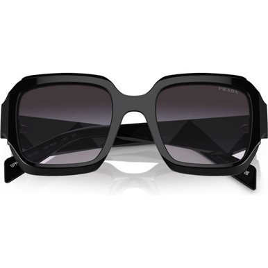 Shop Prada PR28ZS Sunglasses Black/Grey Gradient | Afterpay display picture 2