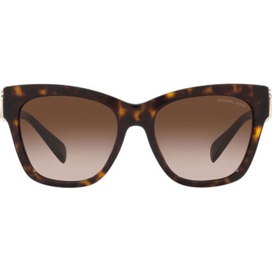 Michael Kors Empire Square MK2182U - Dark Tortoise/Brown Gradient Lenses