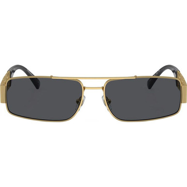 Versace VE2257 - Gold/Dark Grey Lenses