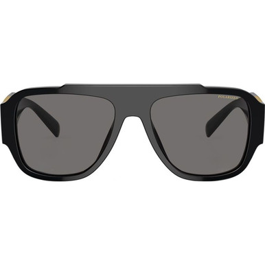 Versace VE4436U - Black/Dark Grey Polarised Lenses