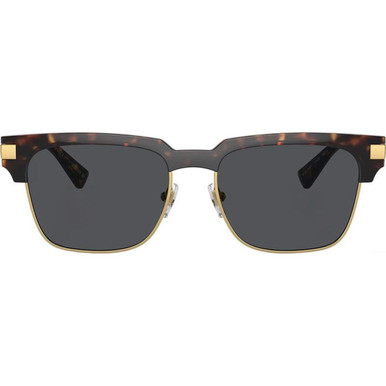 Versace VE4447 - Havana/Dark Grey Lenses