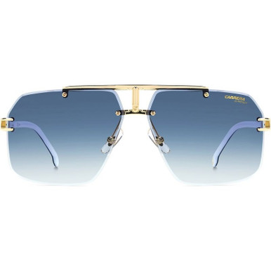 1054/S - Gold/Dark Blue Gradient Lenses