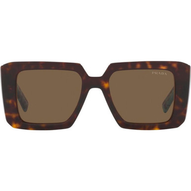 Prada PR23YS - Tortoise/Dark Brown Lenses
