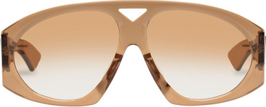 Karen Walker Marquise, Wheat/Amber Gradient Lenses