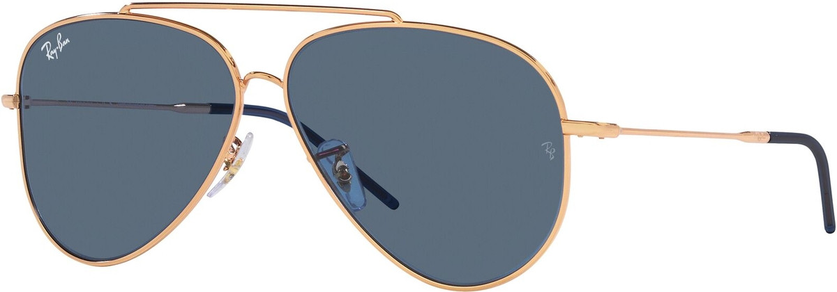 AVIATOR REVERSE Sunglasses in Rose Gold and Blue - RBR0101S
