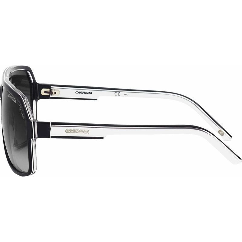 Carrera 27 Polarised Gloss Black White Grey Gradient (80S)