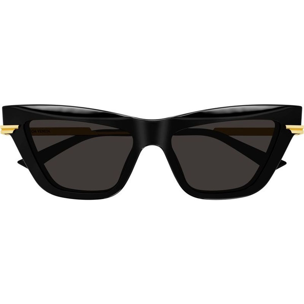 Shop Bottega Veneta BV1241S Sunglasses Black/Grey | Afterpay