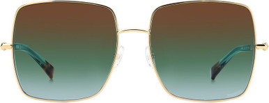 MIS0096/S - Gold/Brown Green Gradient Lenses