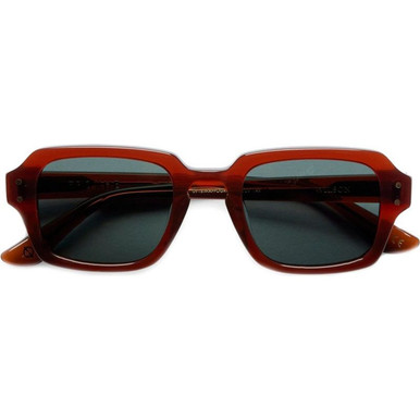 Epokhe Wilson - Polished Maple/Green Lenses