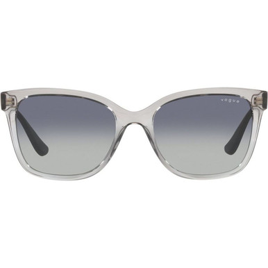 Vogue Eyewear VO5426S - Transparent Grey/Grey and Dark Blue Gradient Lenses