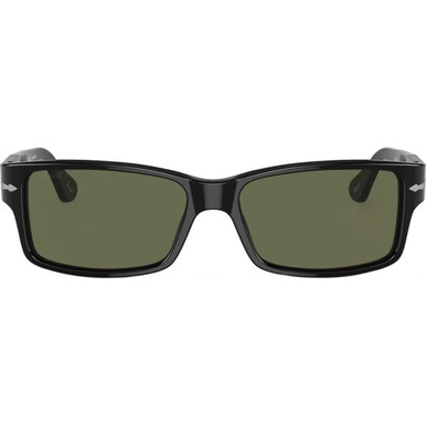 Persol PO2803S - Black/Green Glass Polarised Lenses