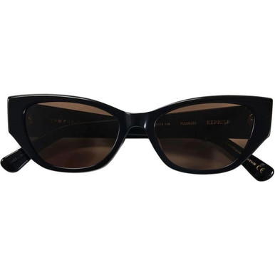 Epokhe Reprise - Polished Black/Bronze Amber Polarised Lenses
