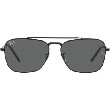 Ray-Ban New Caravan RB3636 - Black/Dark Grey Glass Lenses 58 Eye Size