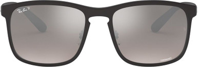 RB4264 - Matte Black/Grey Gradient Mirror Polarised Lenses