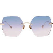 Shop the Sunday Somewhere Laguna Sunglasses Gold/Blue Pink display picture 1