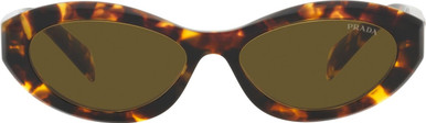 PR26ZSF - Sage Honey Tortoise/Dark Brown Lenses Alt Fit