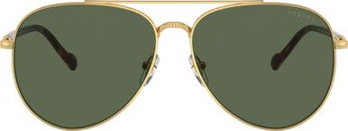 Vogue Eyewear VO4290S - Gold/Dark Green Polarised Lenses