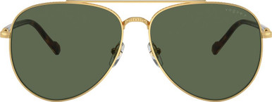 Vogue Eyewear VO4290S - Gold/Dark Green Polarised Lenses