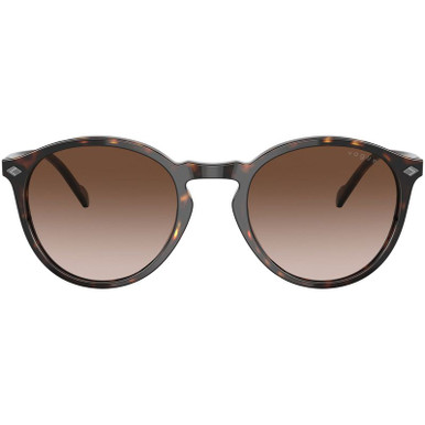 Vogue Eyewear VO5432S - Dark Havana/Brown Gradient Lenses