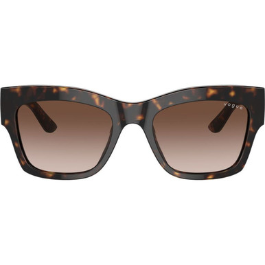 Vogue Eyewear VO5524S - Dark Havana/Brown Gradient Lenses