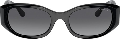 Vogue Eyewear VO5525S, Black/Grey Gradient Polarised Lenses