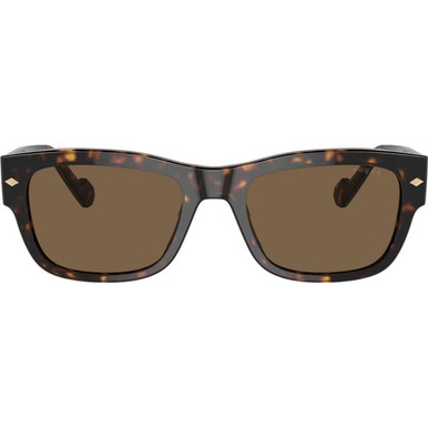 Vogue Eyewear VO5530S - Dark Havana/Brown Lenses