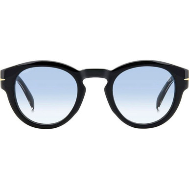 David Beckham DB 7110/S - Black/Blue Gradient Photochromic Lenses