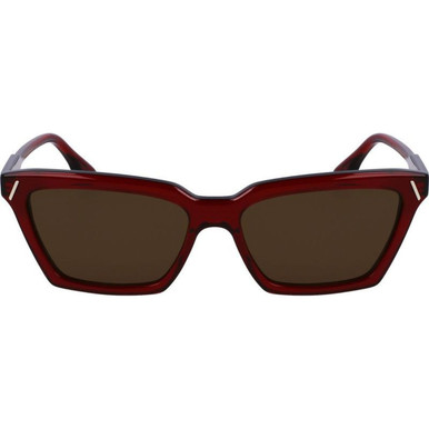 Victoria Beckham VB661S - Red/Smoke Lenses