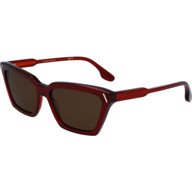 Victoria Beckham Deep Red Sunglasses Victoria Beckham Women main image 2