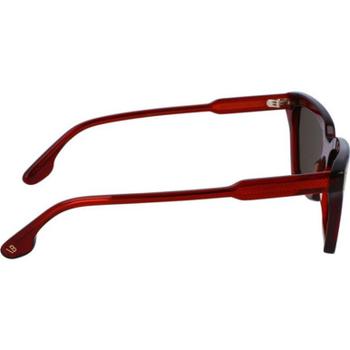 Victoria Beckham Deep Red Sunglasses Victoria Beckham Women main image 4