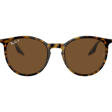 Ray-Ban RB2204 - Havana on Transparent/Brown Polarised Glass Lenses 51 Eye Size