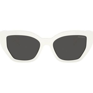 Prada PRA09S - Talc/Dark Grey Lenses