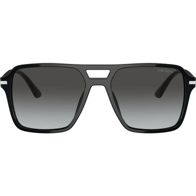 Prada PR20YS - Black/Grey Gradient Glass Lenses