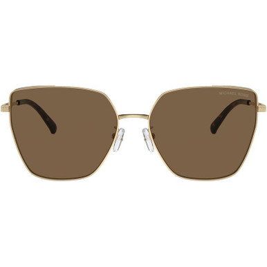 Michael Kors Fuji MK1143D, Gold/Brown Lenses