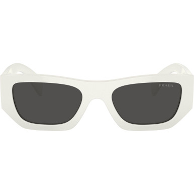 Prada PRA01SF - White/Dark Grey Lenses