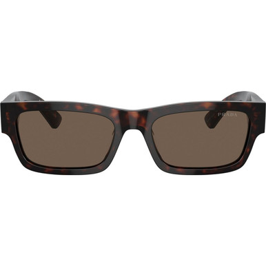 Prada PRA03S - Havana/Brown Glass Lenses