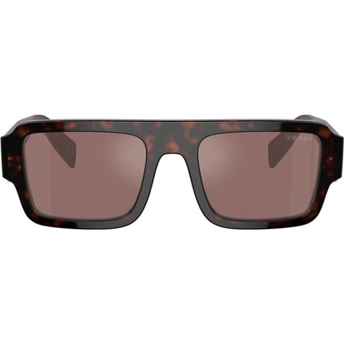 Prada PRA05SF, Briar Tortoise/Brown Silver Mirror Lenses