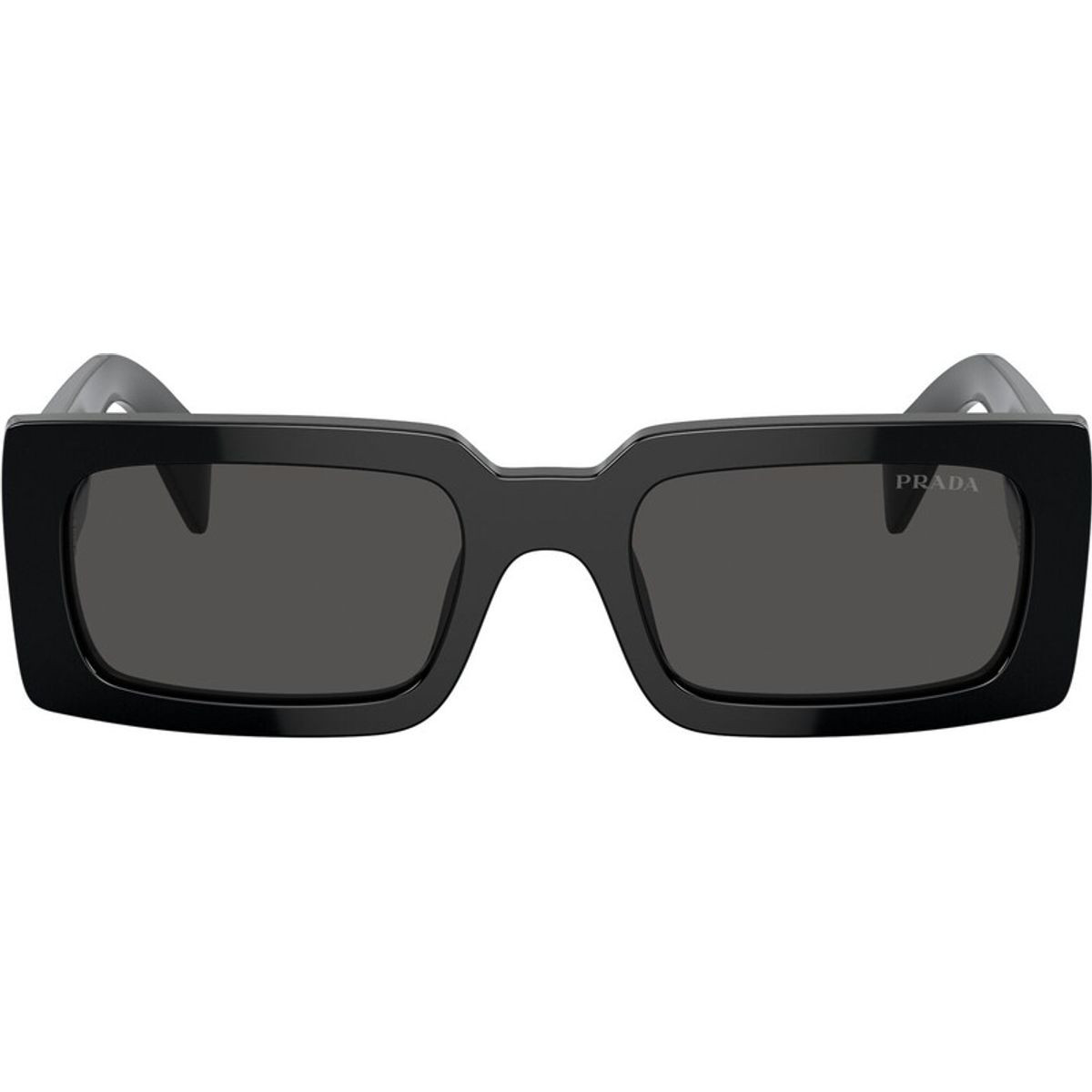 Shop the Prada PRA07S Sunglasses Black/Dark Grey | Afterpay