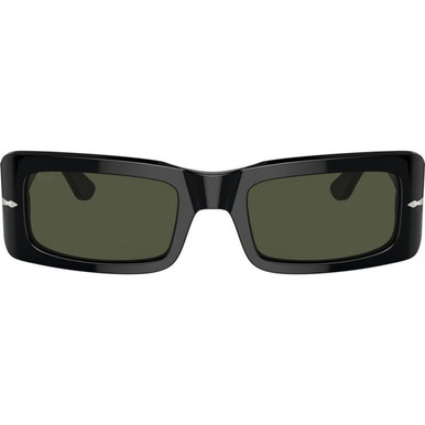 Persol Francis PO3332S - Black/Green Glass Lenses