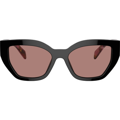 Prada PRA09S - Mahogany/Light Brown Lenses