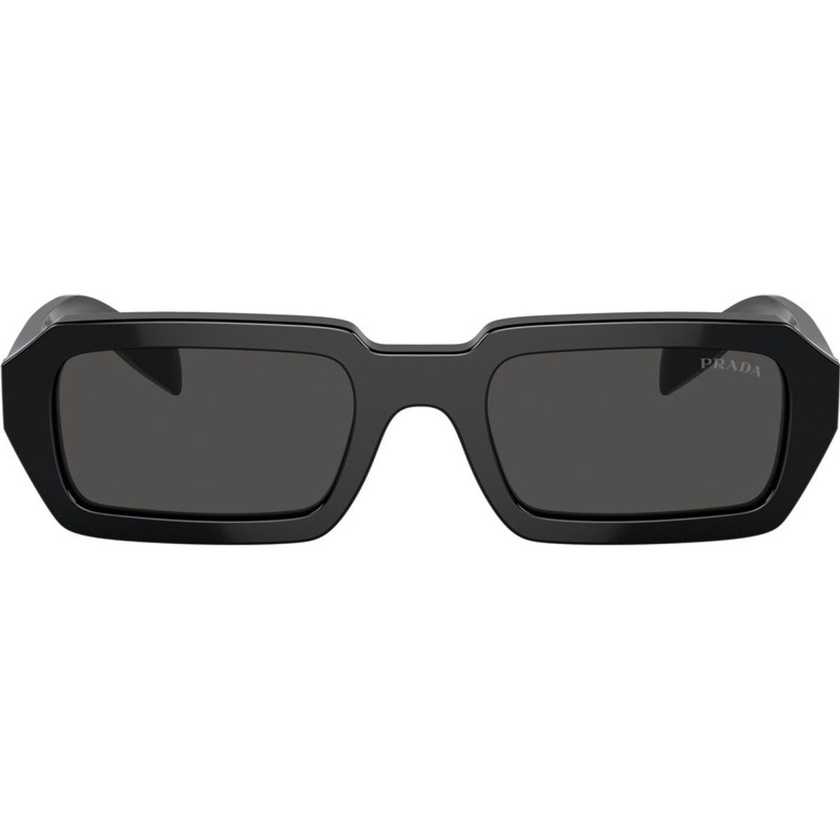 Shop the Prada PRA12SF Sunglasses Black/Dark Grey | Afterpay