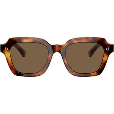 Kienna OV5526SU - Dark Mahogany/Brown Glass Lenses