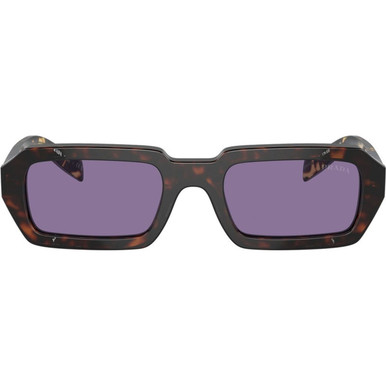 Prada PRA12SF - Havana/Violet Lenses