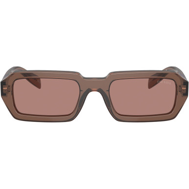 Brown Transparent/Brown Lenses