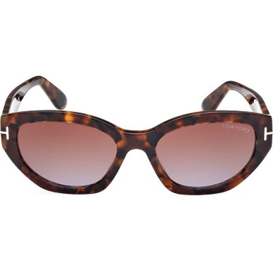 Penny FT1086 - Dark Havana/Brown Gradient Lenses