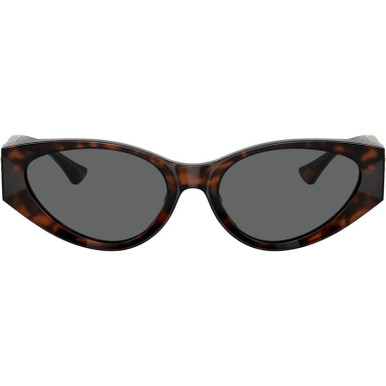 Versace VE4454, Havana/Dark Grey Lenses